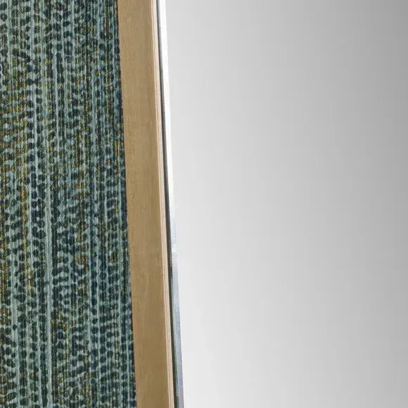 Arched Full Length Leaner Mirror - Gold, Metal