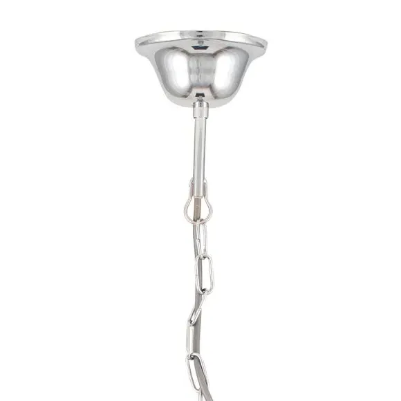 Chain Ceiling Light - Chrome, Metal