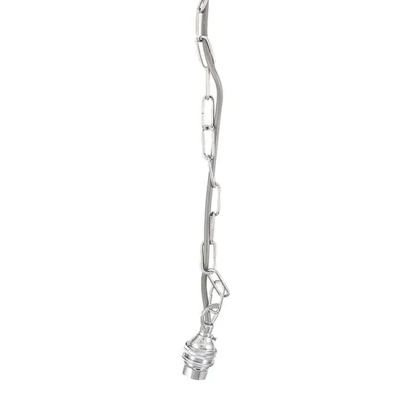Chain Ceiling Light - Chrome, Metal