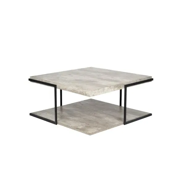 Coffee Table with Storage - Natural, Wood Effect