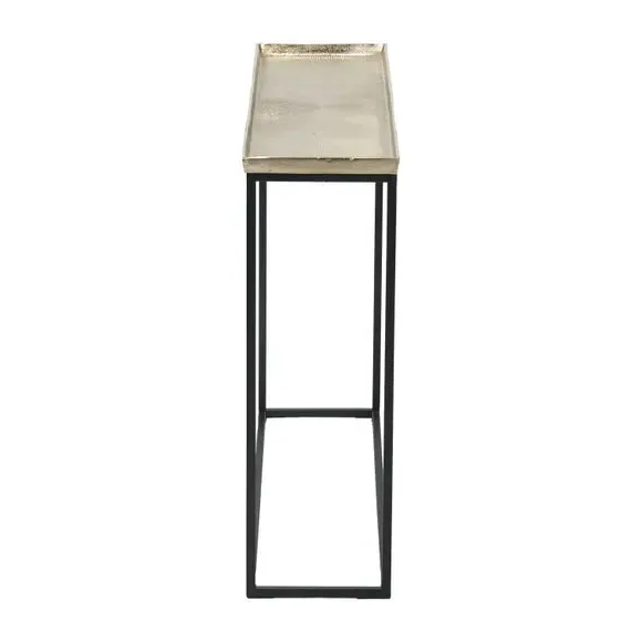 Console Table with Metal Top - Gold, Metal
