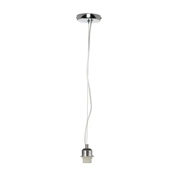 Contemporary Ceiling Light - Chrome, Metal image