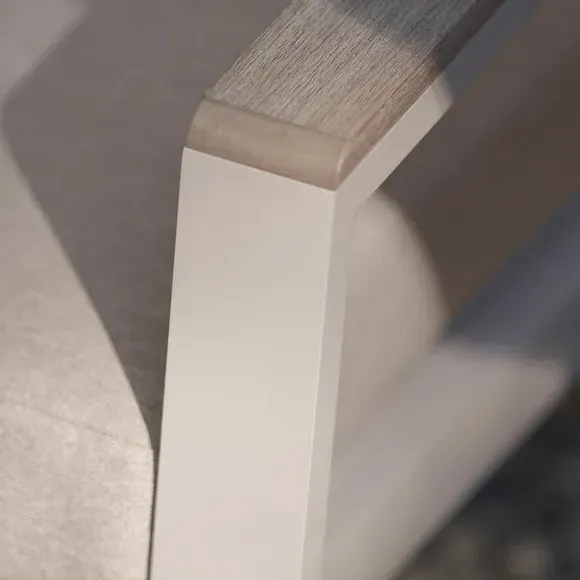 Corner Seating Set with Adjustable Table - Latte