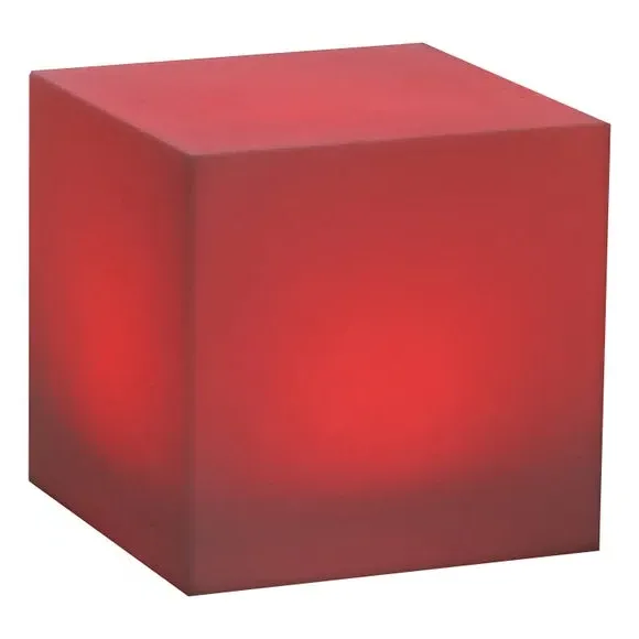 Cube LED Table Lamp Rechargeable - Multicolor