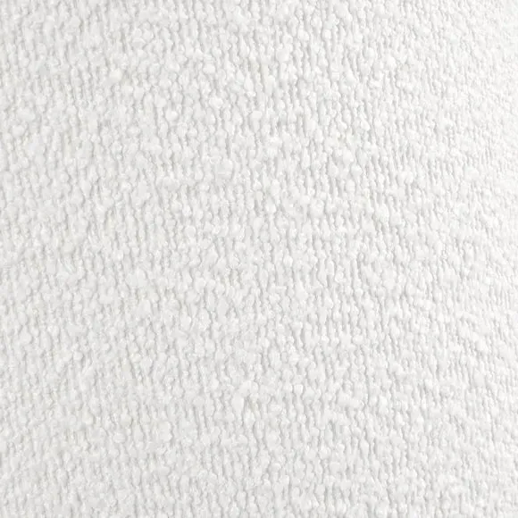 Cylinder Lamp Shade with Texture - White, Boucle