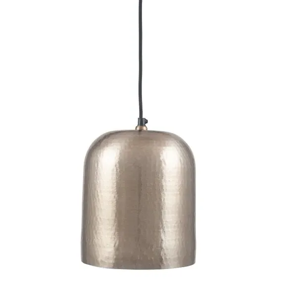 Dome Pendant Light - Antique Silver, Metal
