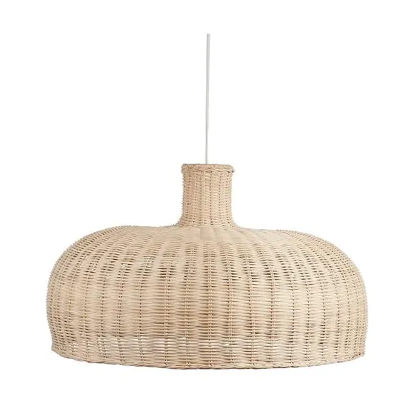 Dome Pendant Shade Easy Fit - Natural, Rattan