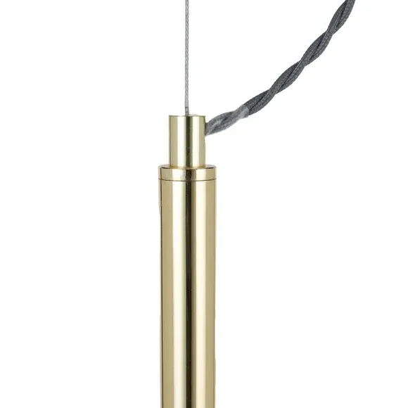 Domed Pendant Light - White, Metal