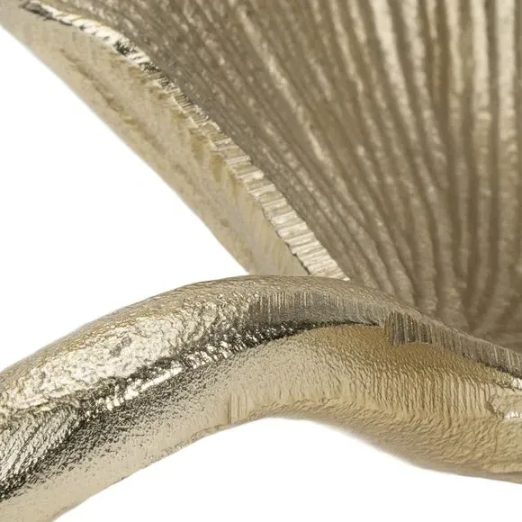 Gingko Leaf Trinket Dish - Gold, Aluminium