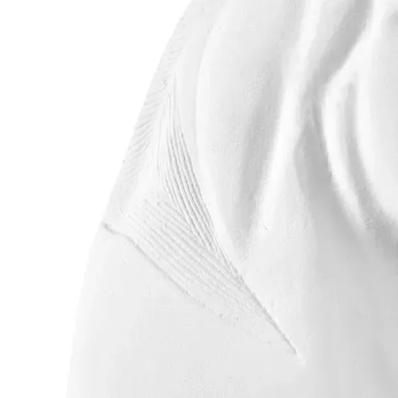 Horse Head Ornament - White, Cast Aluminium