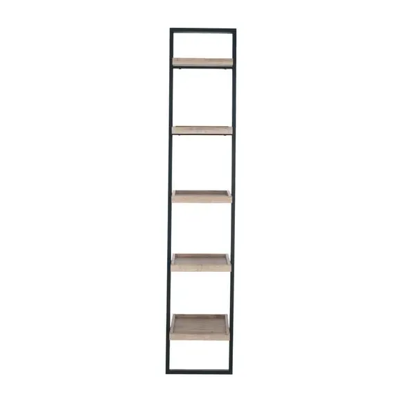 Ladder Shelving Unit - Natural, Wood Effect