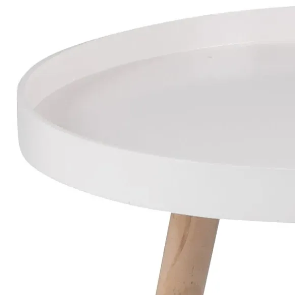Large Side Table - Blush, Pine Wood