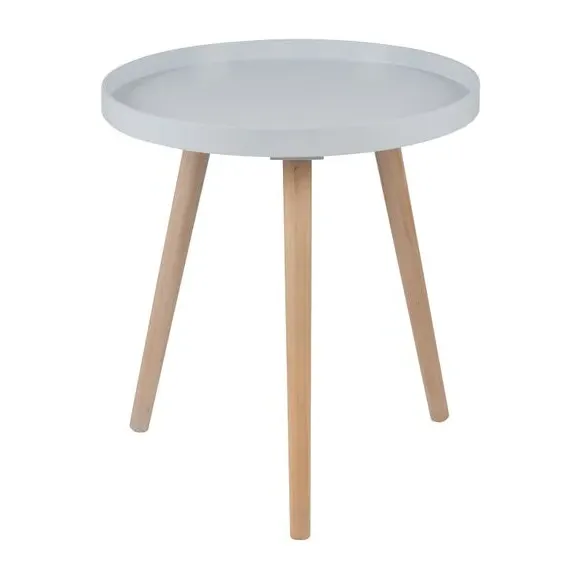 Large Side Table - Grey, Pine Wood