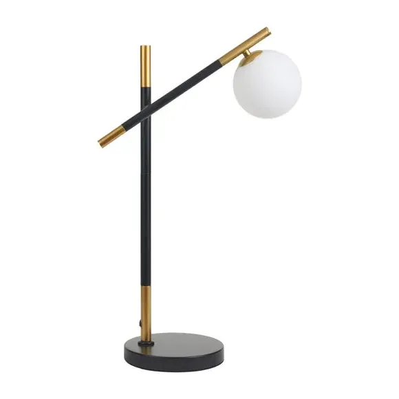 Orb Table Lamp - Black, Metal