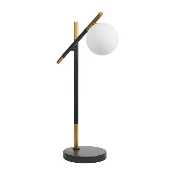 Orb Table Lamp - Black, Metal