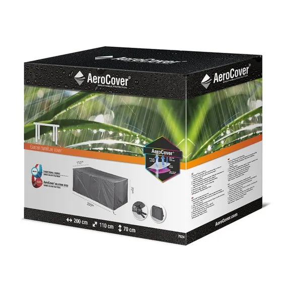 Outdoor Table Cover with Storage - Grey