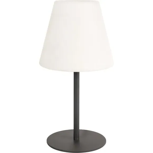 Rechargeable LED Table Lamp - Grey, Outdoor