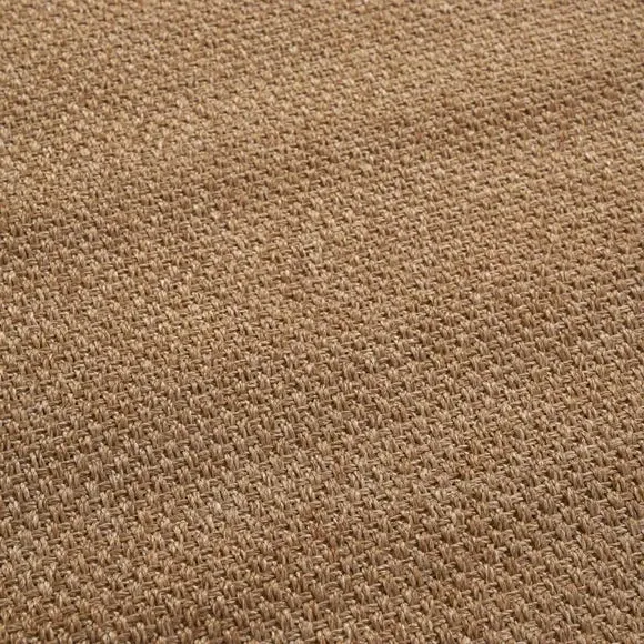 Rectangle Rug with Border Design - Natural