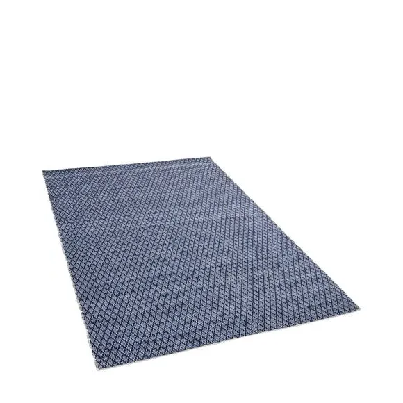 Rectangular Rug Indoor Outdoor - Denim Blue