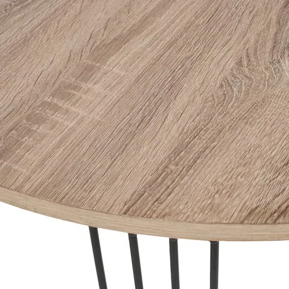 Round Coffee Table - Natural, Wood Effect