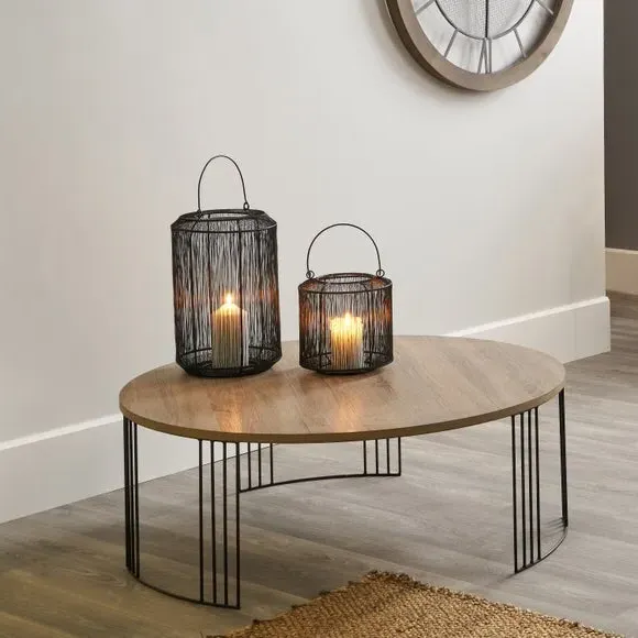 Round Coffee Table - Natural, Wood Effect image