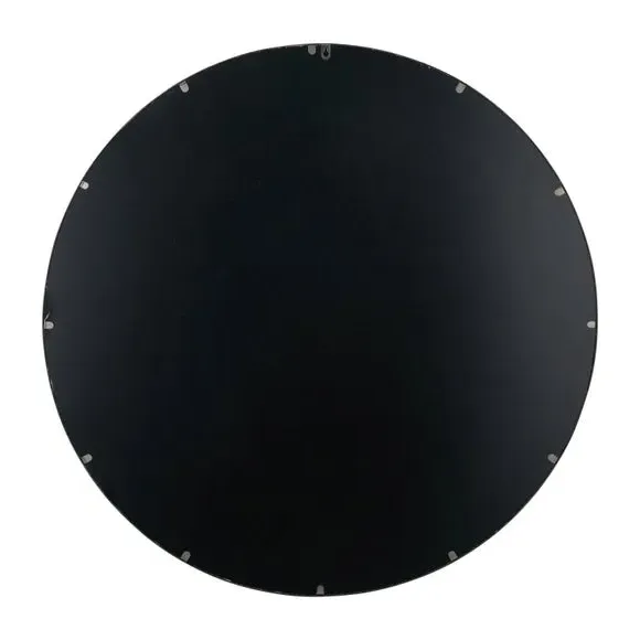 Round Wall Mirror - Bronze, Metal