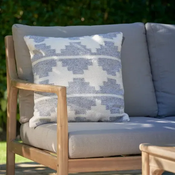 Set of 3 Square Scatter Cushions - Grey
