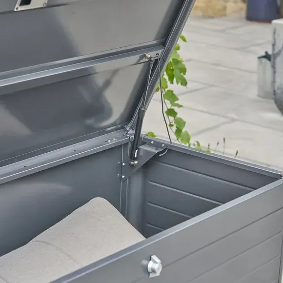 Small Cushion Storage Box - Anthracite, Steel