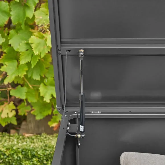Small Cushion Storage Box - Black, Steel