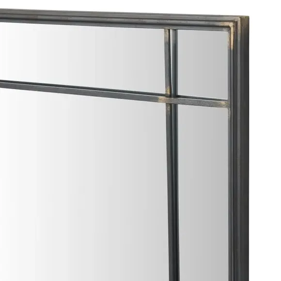 Square Wall Mirror - Bronze, Metal