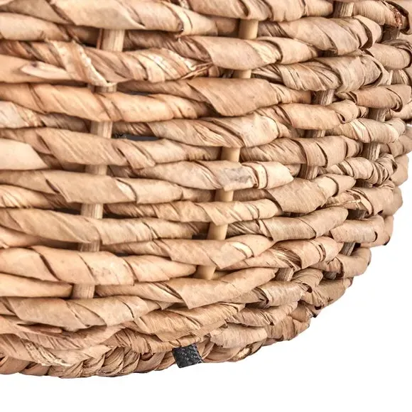 Squoval Table Lamp with Shade - Natural, Jute