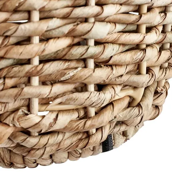 Squoval Table Lamp with Shade - Natural, Jute