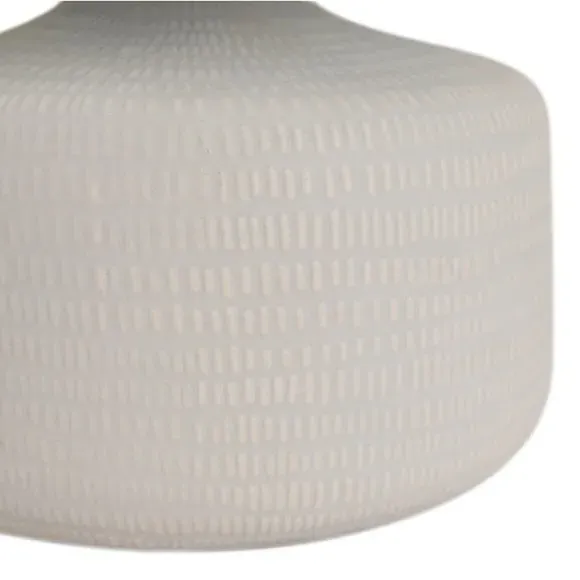 Table Lamp with Textured Finish - Blue, Ceramic