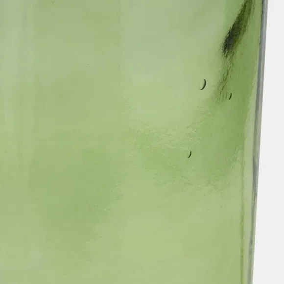 Tall Bottle Vase - Forest, Recycled Glass