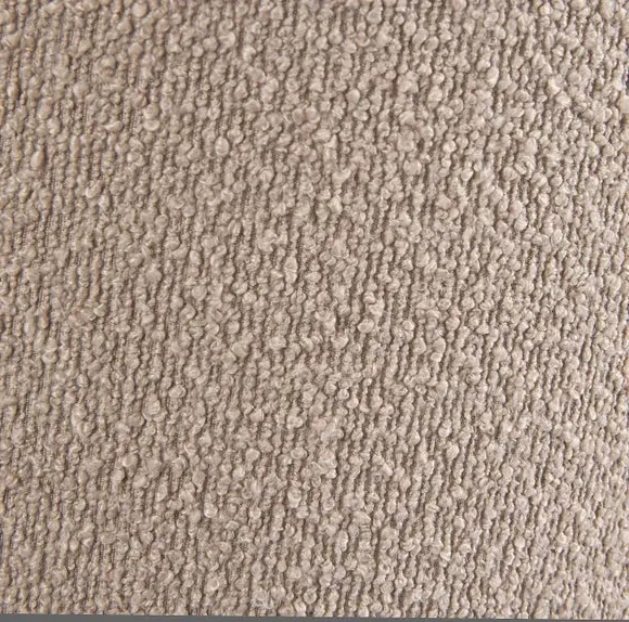 Tapered Cylinder Lamp Shade - Taupe, Boucle
