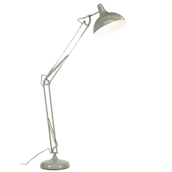 Task Floor Lamp with Pivot Points - Grey
