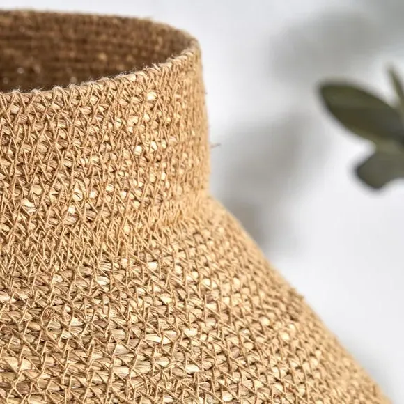 Urn Shaped Storage Basket - Natural, Seagrass