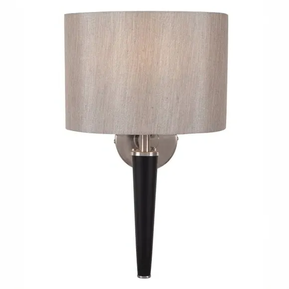 Wall Light with Shade - Black, Metal