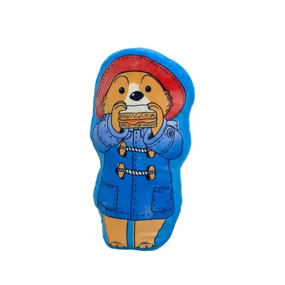 3D Cushion with Character Print - Blue, Plush