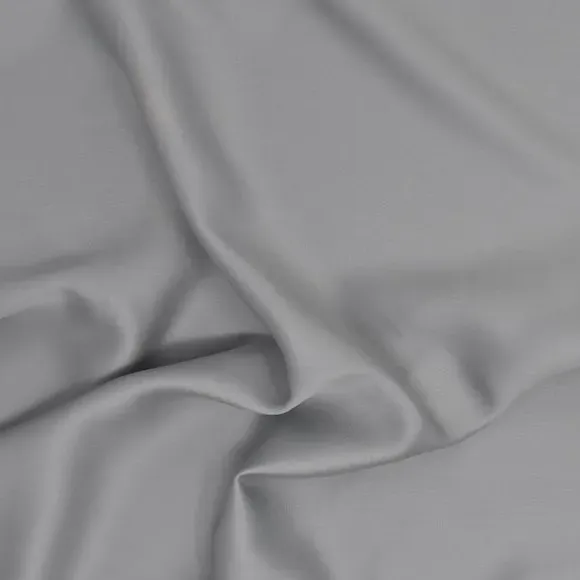 Bamboo Duvet Cover with Button Fastening - Grey