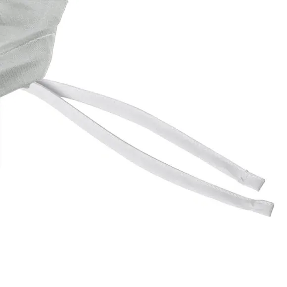 Bamboo Duvet Cover with Button Fastening - Grey