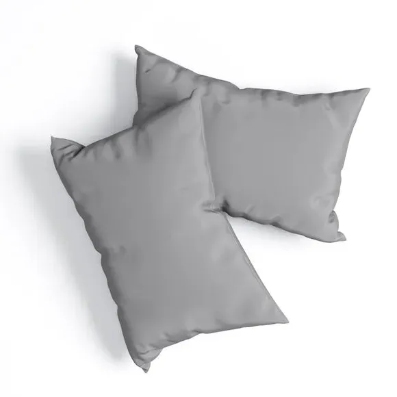 Pillowcase Pair - Grey, Bamboo Viscose
