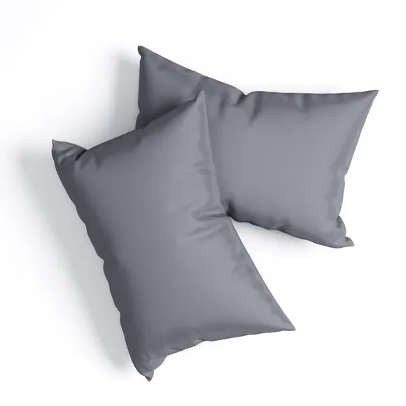 Pillowcase Pair - Grey, Bamboo Viscose