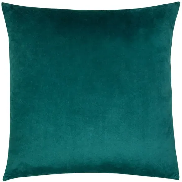 Decorative Cushion with Print - Gold, Velvet