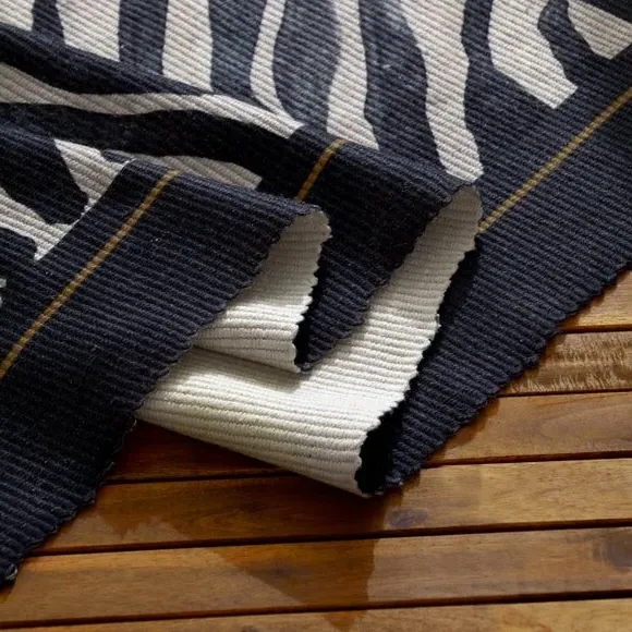 Indoor Outdoor Rug Zebra Print - Multicolor