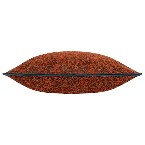 Reversible Cushion with Piped Trim - Copper, Chenille