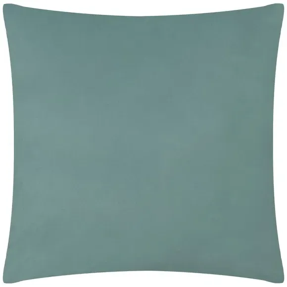 Square Cushion Cut-Velvet Design - Avocado, Velvet