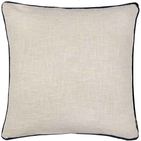 Square Cushion Floral Print - Blue, Cotton