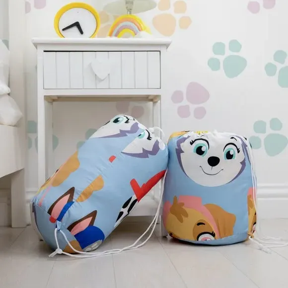 Coverless Duvet Set with Pillowcase - Blue