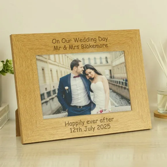 Landscape Photo Frame - Natural, Wood